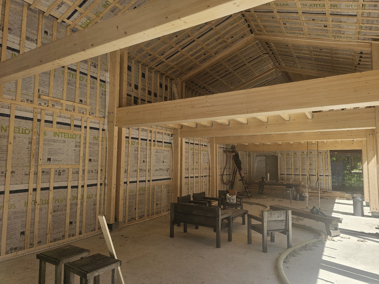 Voorbeeld cellulose isolatie